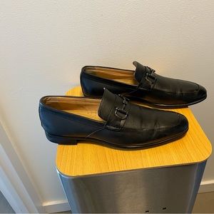 Men’s size 11 black leather shoes